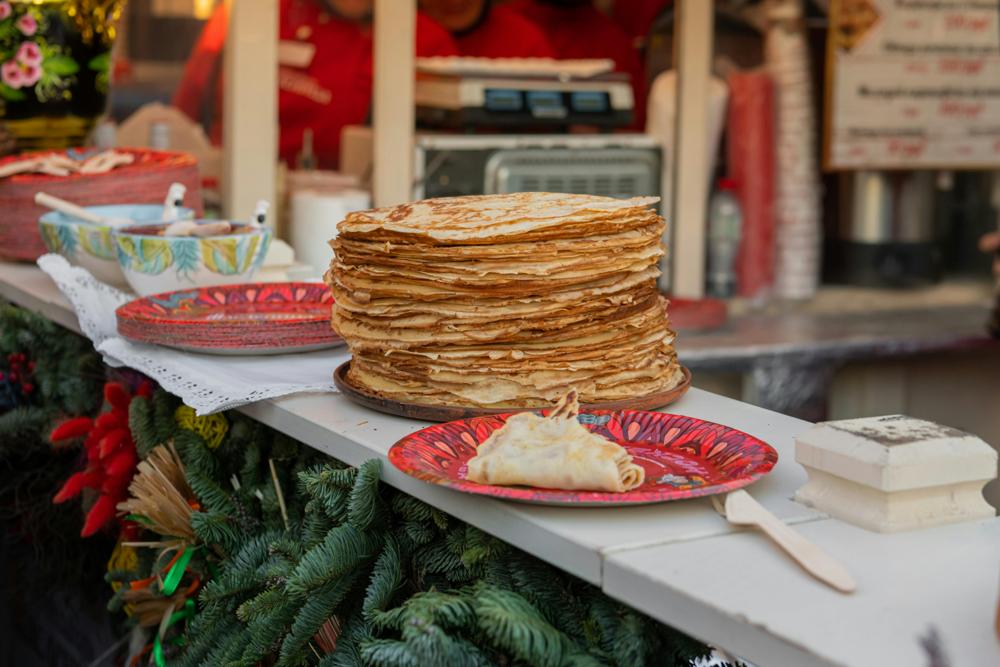 Thin pancakes