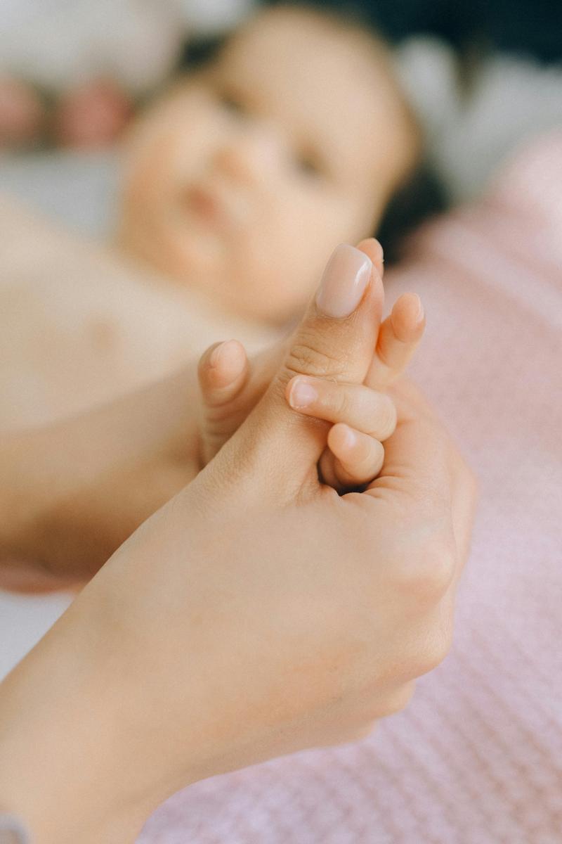parent comforting
